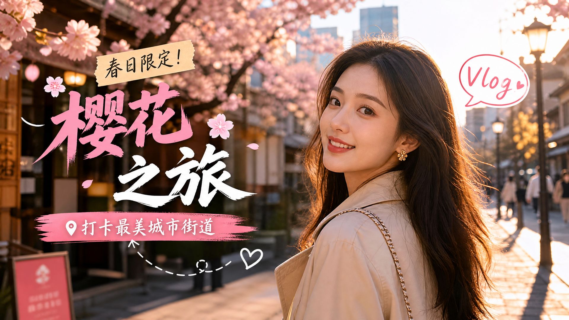 小马拉大车旅行视频-樱花之旅